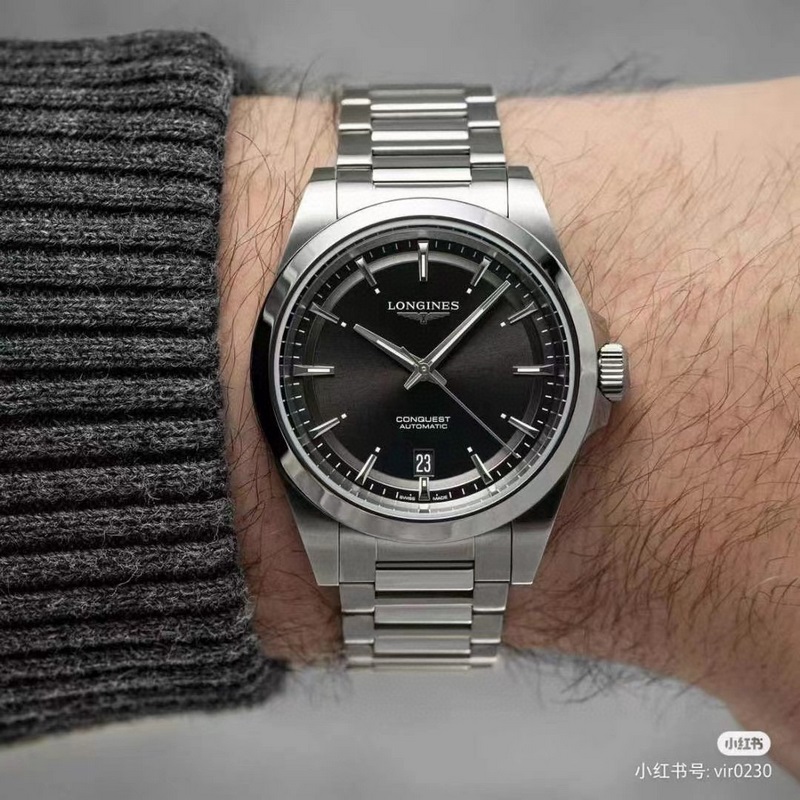 Longines Concas Elegant Silver 2025 New Collection Recommended for Timeless Style-1