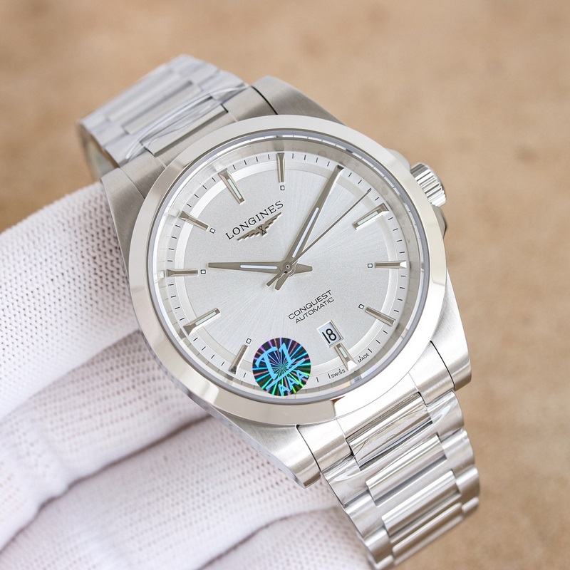 Longines Conquest Classic Series Elegant Silver 2025 New Model Recommendation-3