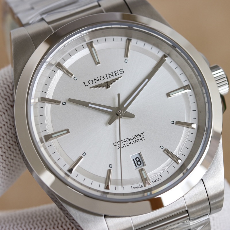 Longines Conquest Classic Series Elegant Silver 2025 New Model Recommendation-4
