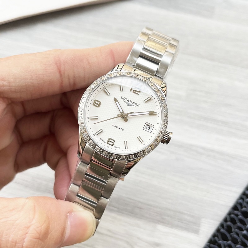 Citizen 120 Longines Conquest Classic Women's Replica Watch Elegant 316 Stainless Steel Case-2