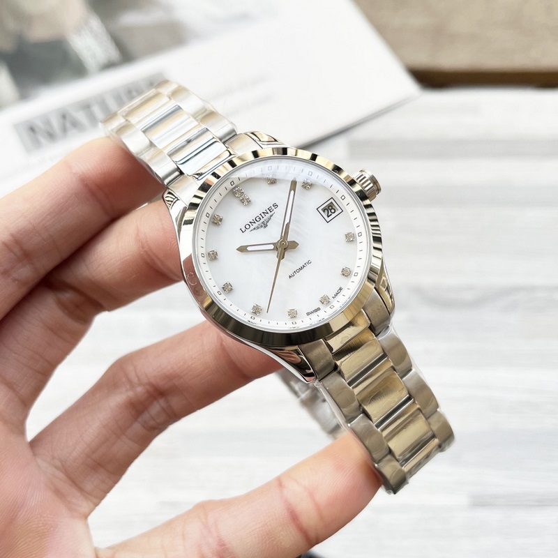 Citizen 120 Longines Conquest Classic Women's Replica Watch Elegant 316 Stainless Steel Case-3