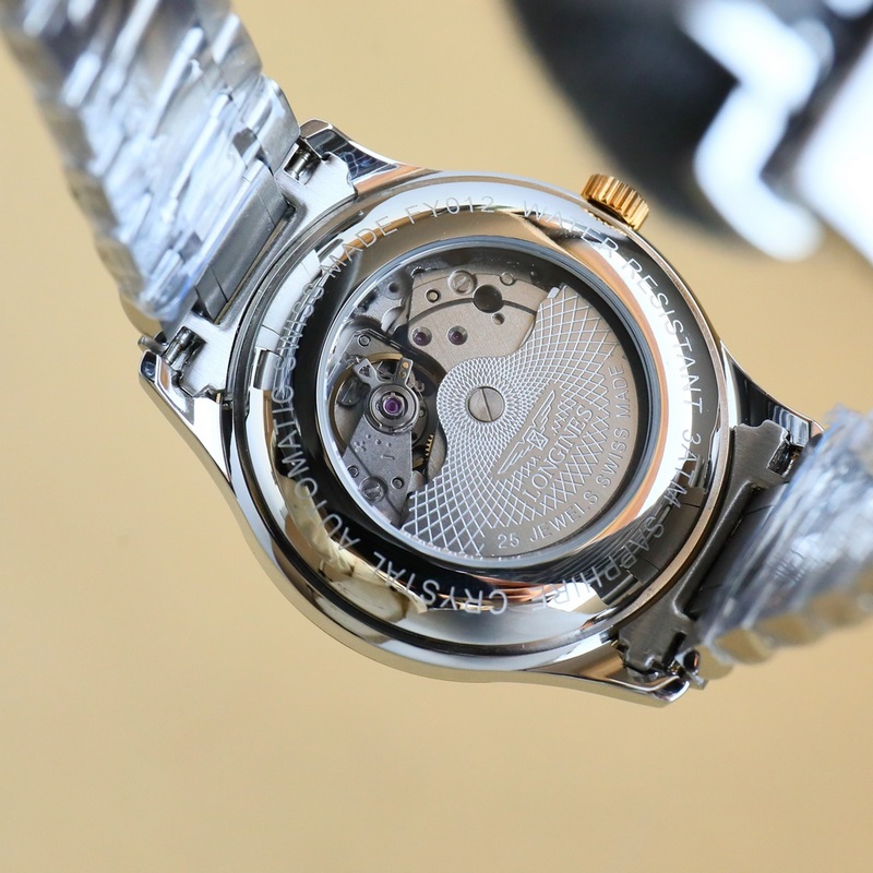 Longines Elegant Couple Replica Watch Simple Three-Hand Day-Date Function-6