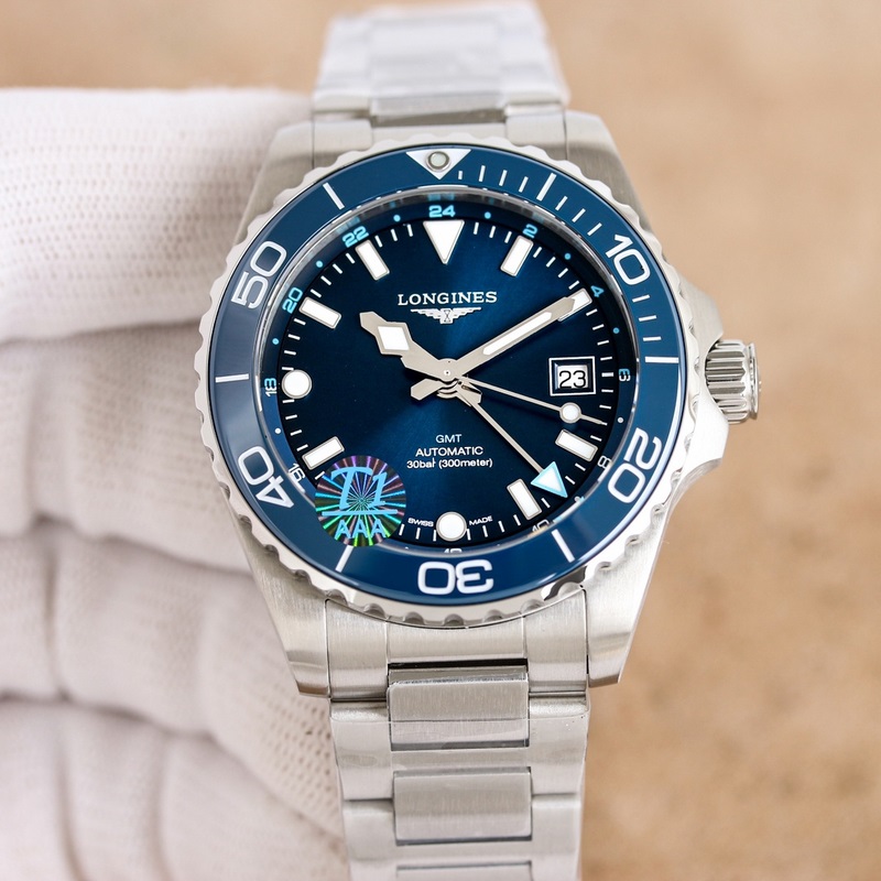 Longines Hydroconquest GMT New Dual-Time Dive Replica Watch Edition-2