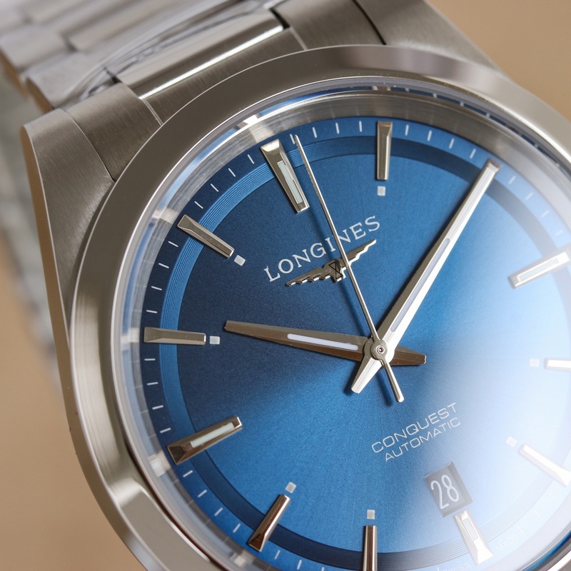 Longines Conquest Classic Series Elegant Silver Model Strongly Recommended-5