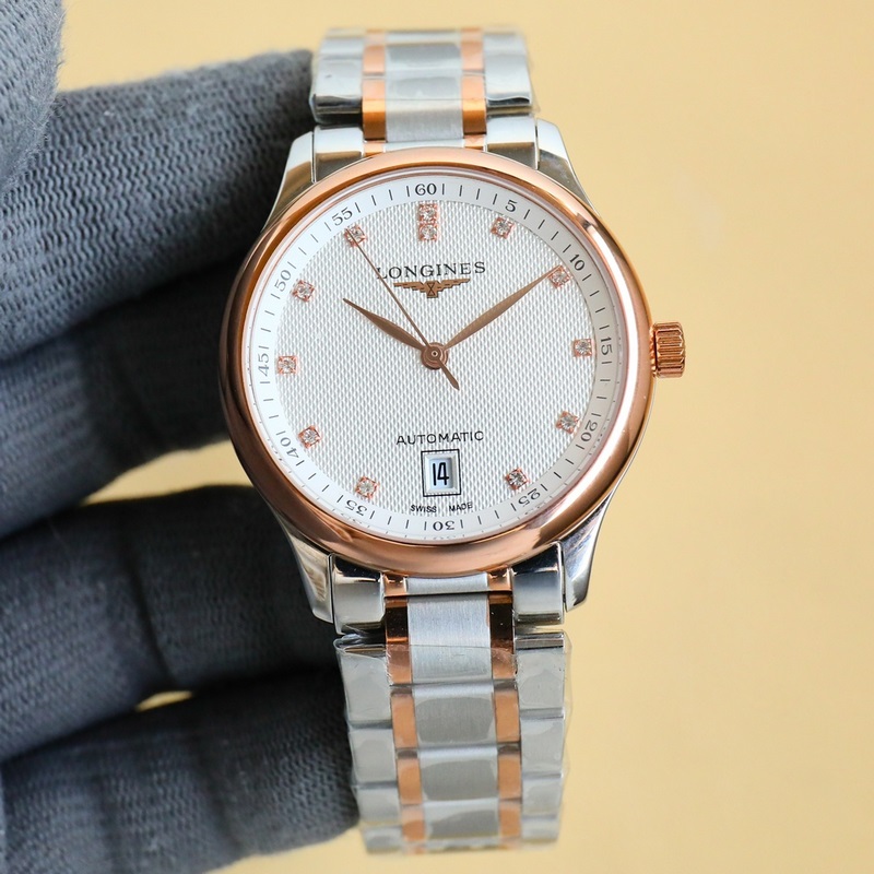 Longines Master Collection 6-Digit Series Original Mold Steel&Leather Strap Offered-2