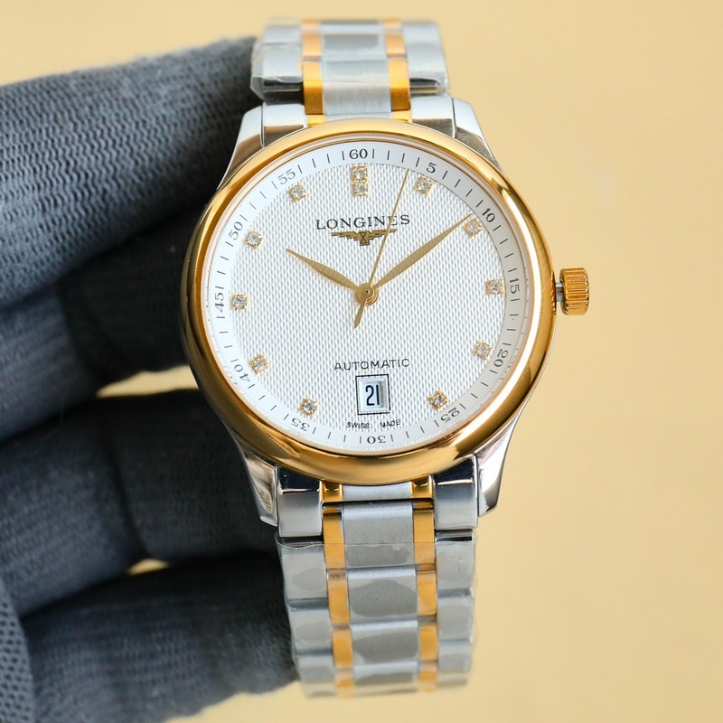 Longines Master Collection 6-Digit Series Original Mold Steel&Leather Strap Offered-3