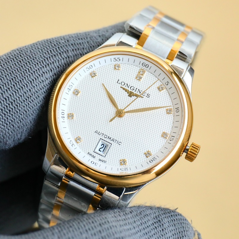 Longines Master Collection 6-Digit Series Original Mold Steel&Leather Strap Offered-4