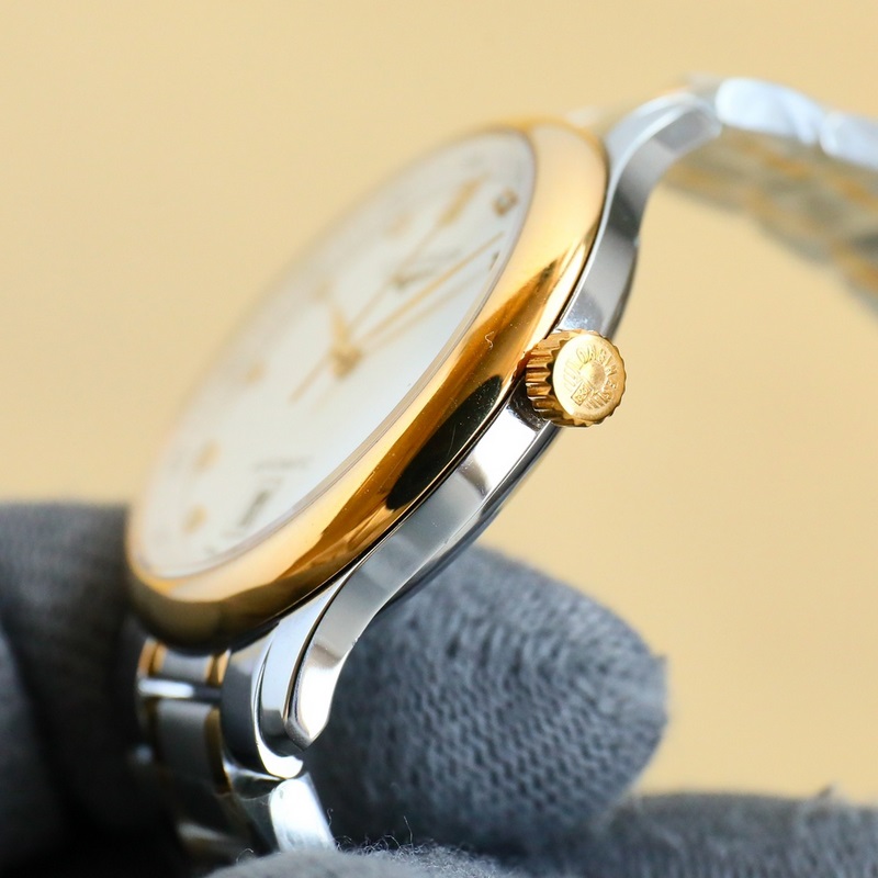 Longines Master Collection 6-Digit Series Original Mold Steel&Leather Strap Offered-5