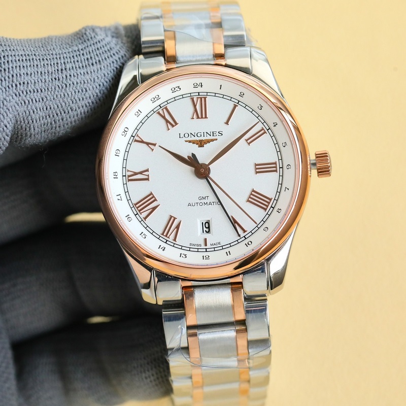 Longines Master Collection Classic Replica GMT Dual Time Replica Watch New Release-3