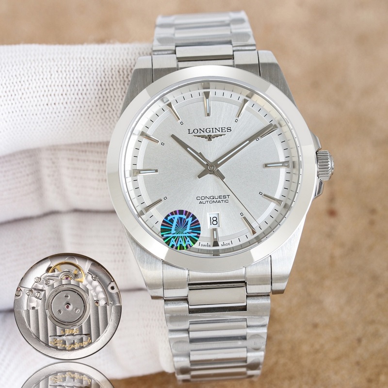 Longines Conquest V.H.P. 2892 Men's Replica Watch Elegant Powerful 2025 New Model-2