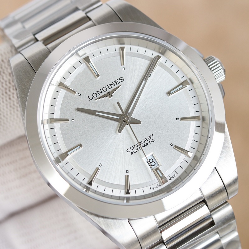 Longines Conquest V.H.P. 2892 Men's Replica Watch Elegant Powerful 2025 New Model-4