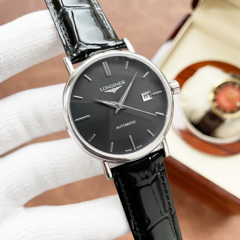 Longines Classic Men's Replica Watch Exceptional Quality Elegant Design Large Three-Hand-4