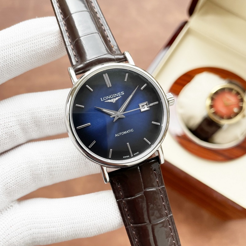 Longines Classic Men's Replica Watch Exceptional Quality Elegant Design Large Three-Hand-8