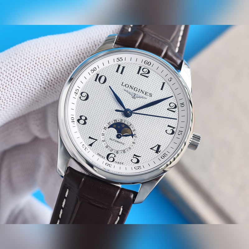 Longines Master Collection Moonphase 40mm Replica Watch Quality Classic Design-3