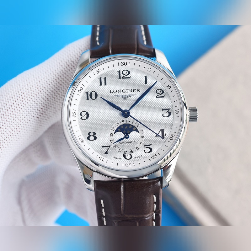 Longines Master Collection Moonphase 40mm Replica Watch Quality Classic Design-8