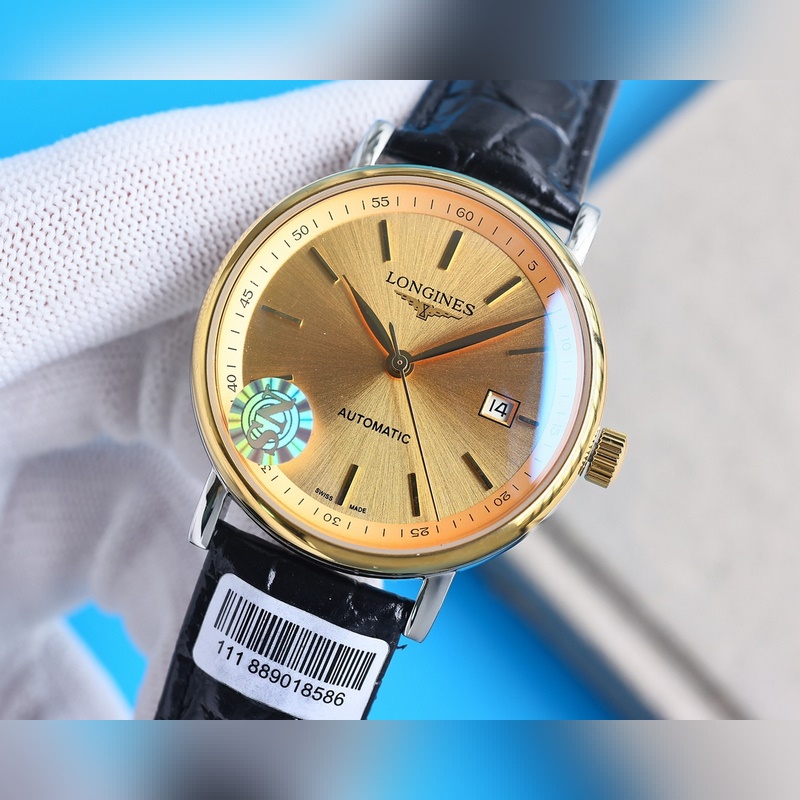 Longines Classic Men's Replica Watch Elegant Big Three Hands Design Exquisite Quality-5