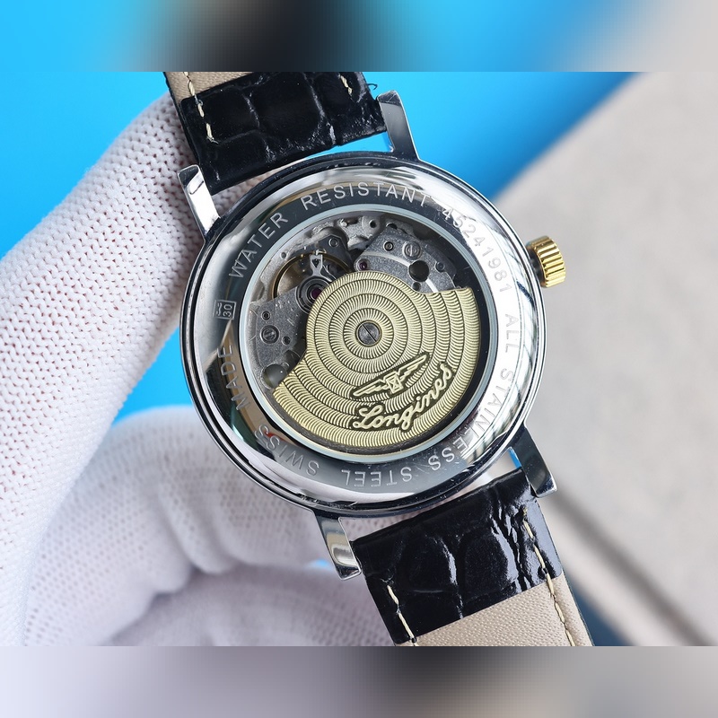 Longines Classic Men's Replica Watch Elegant Big Three Hands Design Exquisite Quality-6