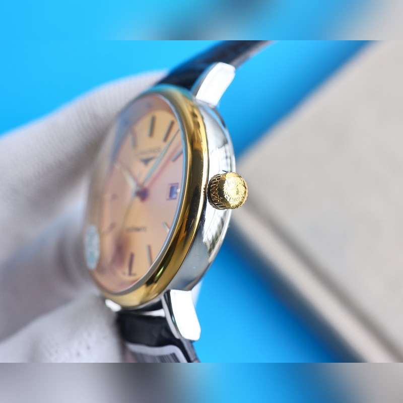 Longines Classic Men's Replica Watch Elegant Big Three Hands Design Exquisite Quality-7