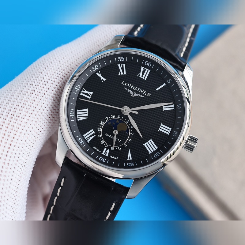 Longines Master Collection Moonphase 40mm Replica Watch Quality Classic Timepiece-3