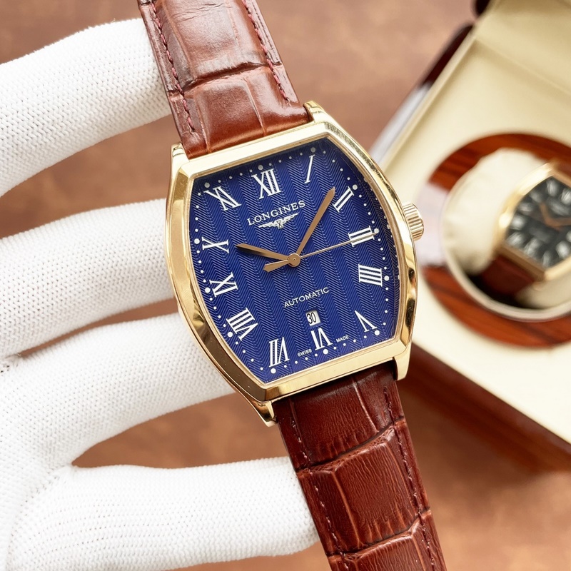 Longines Men's Replica Watch Classic Big Three Hands Design Elegant and Distinguished-4