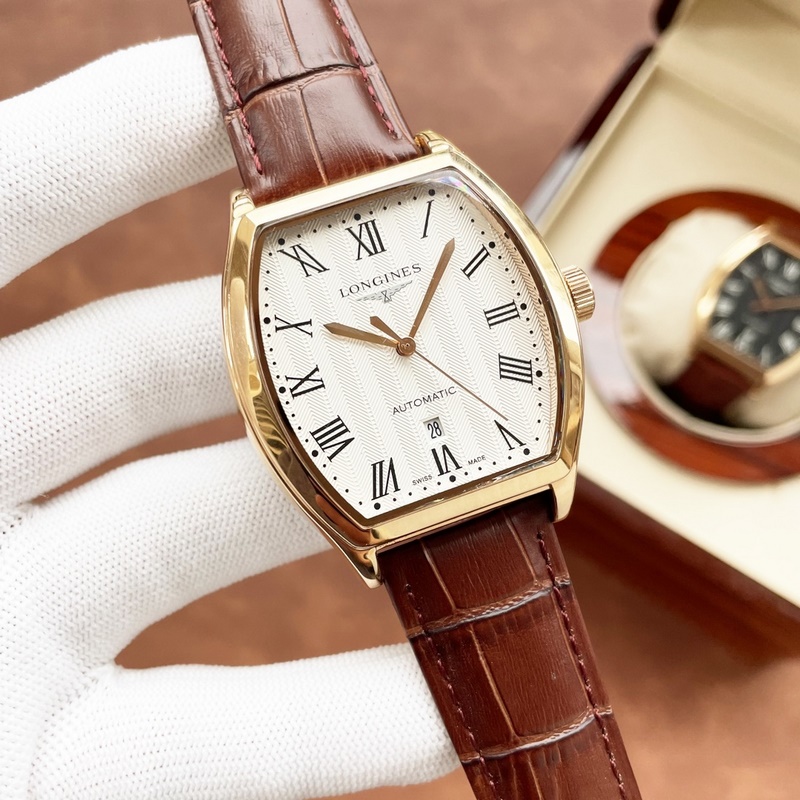 Longines Men's Replica Watch Classic Big Three Hands Design Elegant and Distinguished-7