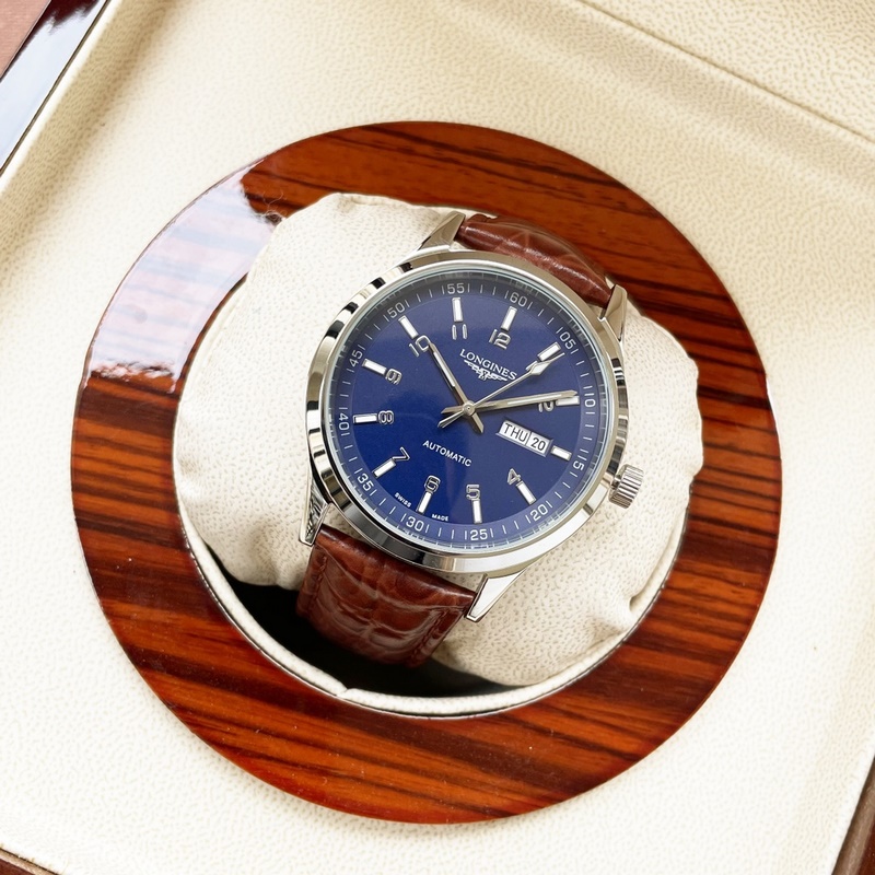 Longines Classic Men's Replica Watch Elegant Big Three Hands Design Superior Quality-3