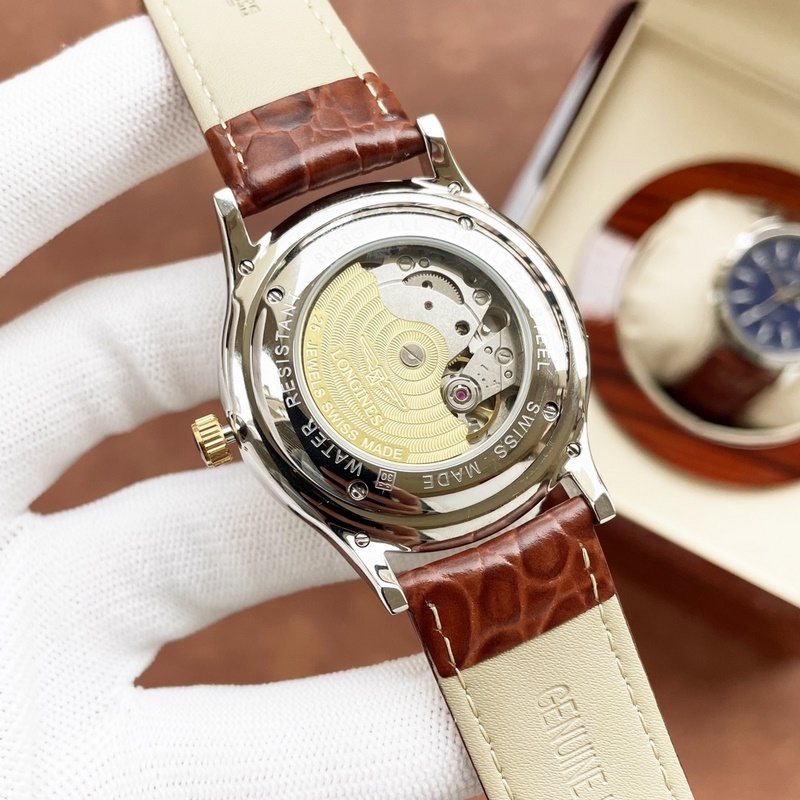 Longines Classic Men's Replica Watch Elegant Big Three Hands Design Superior Quality-7