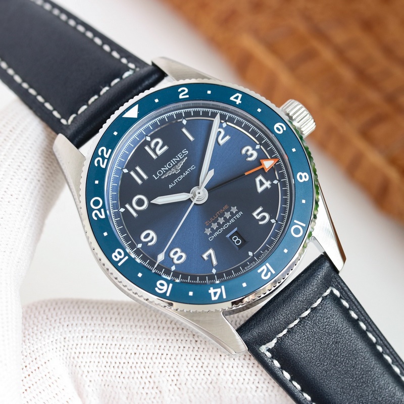 VS Longines Spirit Pioneer Zuilu Time 42mm Replica Watch-2