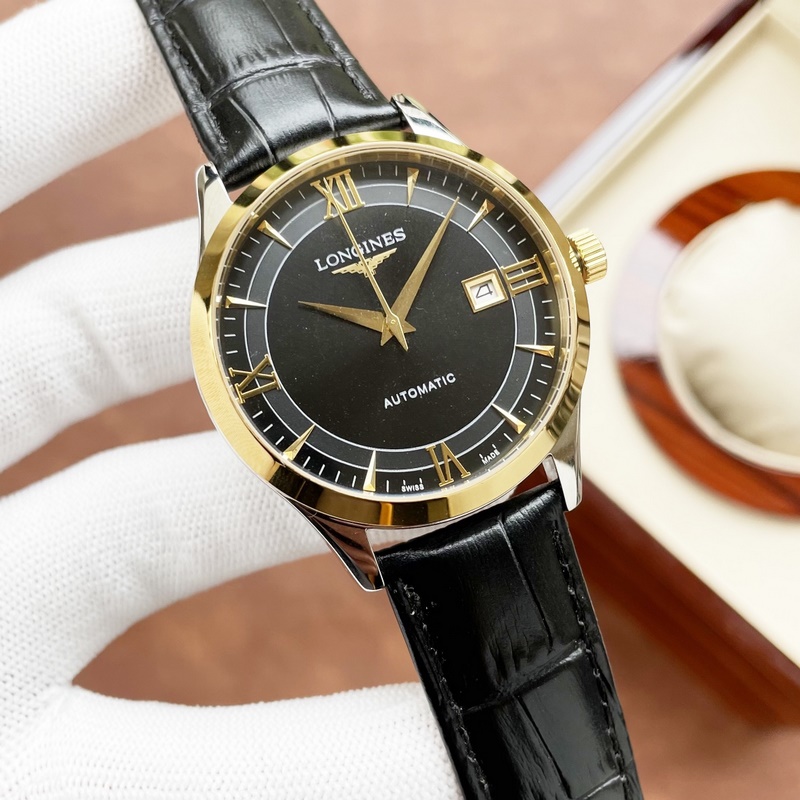 Longines Classic Men's Replica Watch Elegant Three-Hand Design Prestige Quality-3
