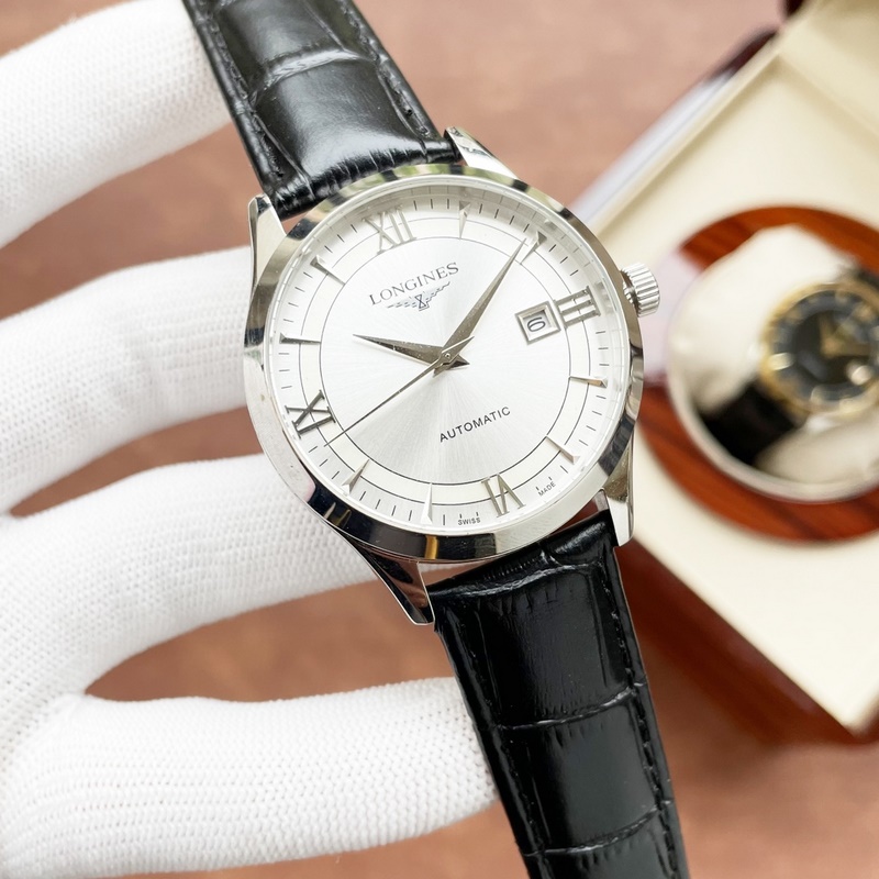 Longines Classic Men's Replica Watch Elegant Three-Hand Design Prestige Quality-4