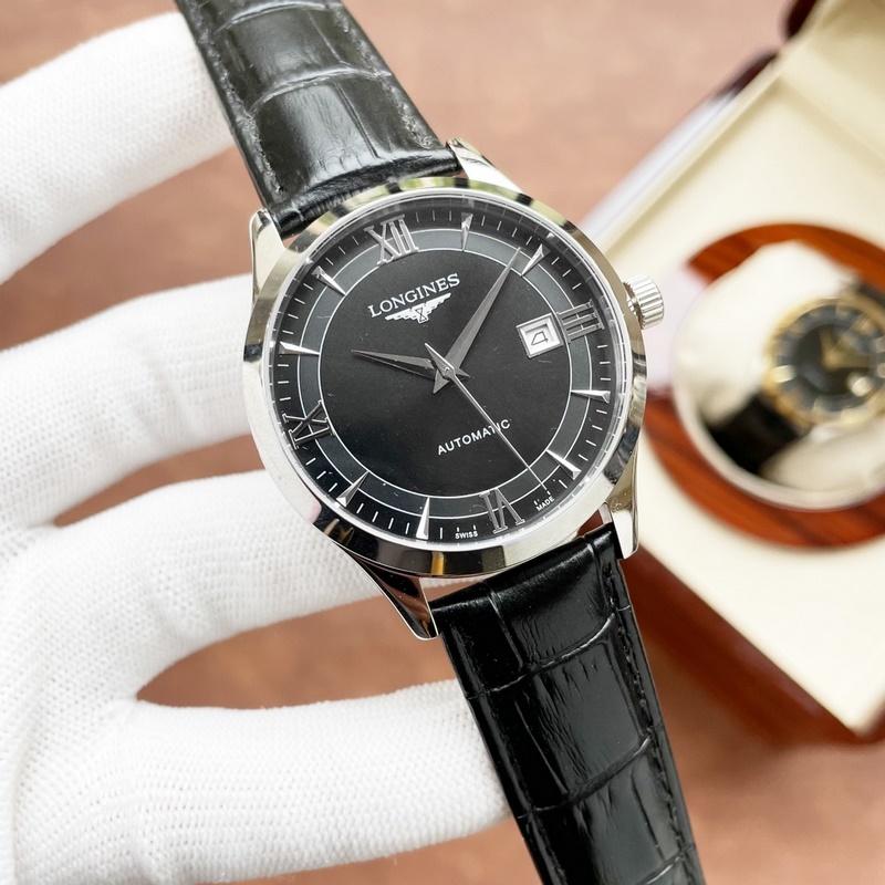 Longines Classic Men's Replica Watch Elegant Three-Hand Design Prestige Quality-5
