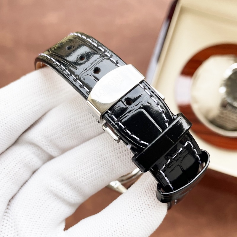 Longines Elegant Men's Replica Watch Classic Big Three Hands Design Exquisite Quality-8