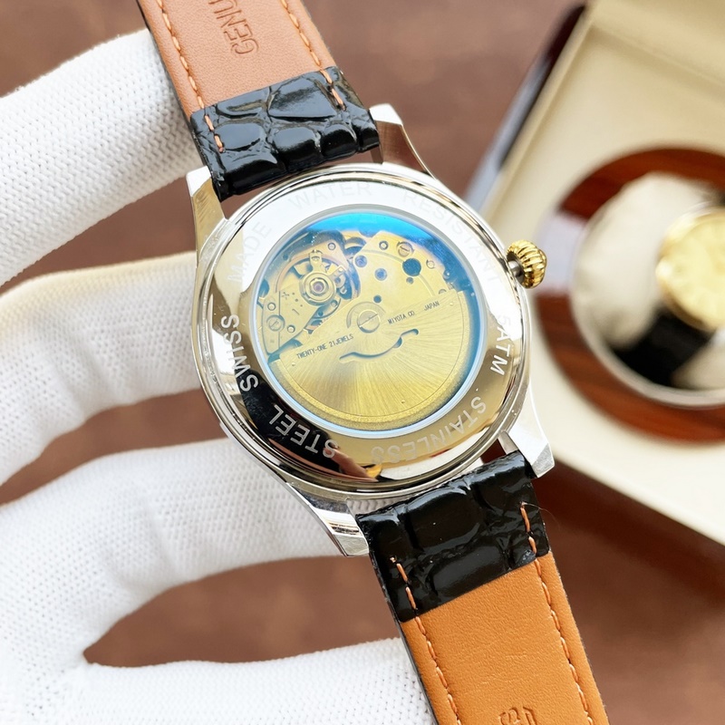 Longines Classic Men's Replica Watch Elegant Big Three Hands Design Superior Quality-7