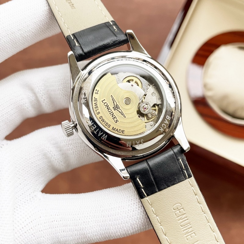 Longines Classic Men's Replica Watch Elegant Big Three Hands Design Premium Quality-7