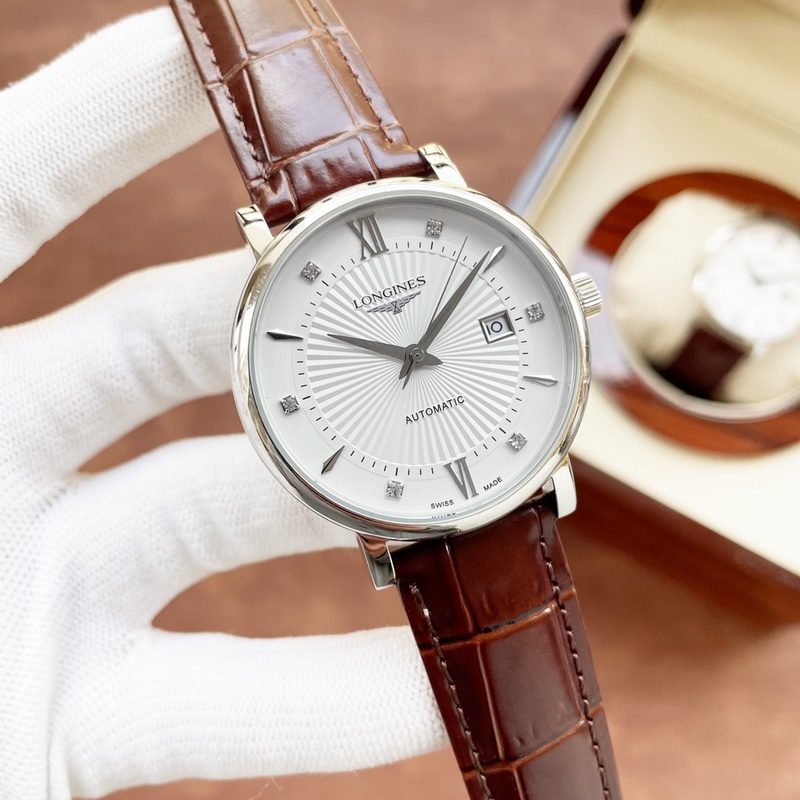 Longines Classic Men's Replica Watch Elegant Large Three-Hand Design Luxury Quality-2