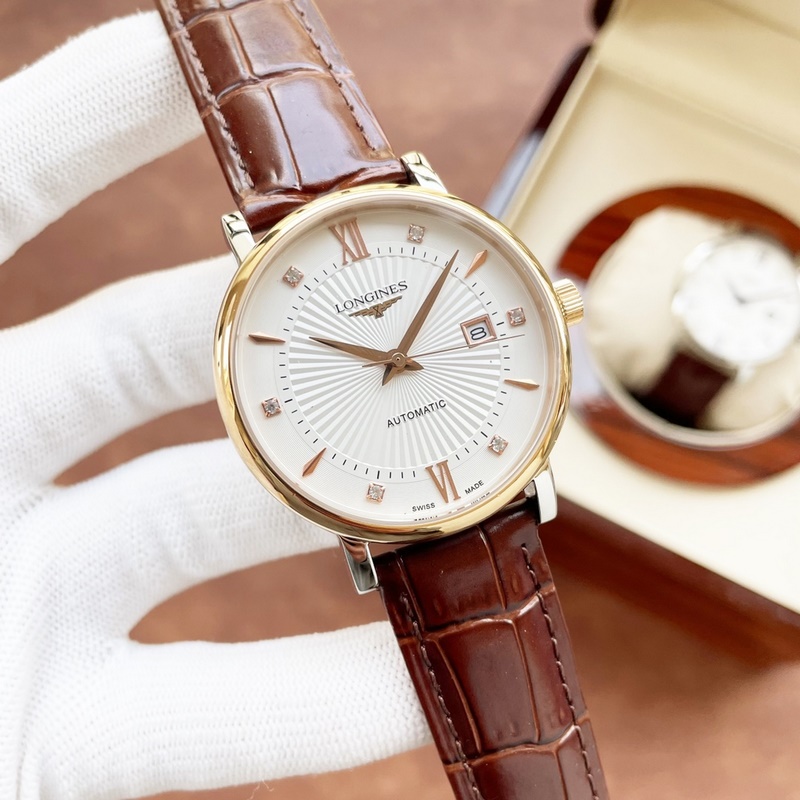 Longines Classic Men's Replica Watch Elegant Large Three-Hand Design Luxury Quality-3
