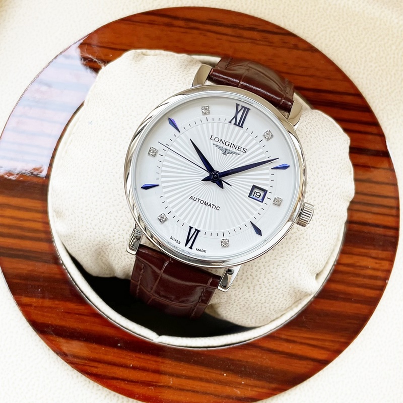 Longines Classic Men's Replica Watch Elegant Large Three-Hand Design Luxury Quality-6
