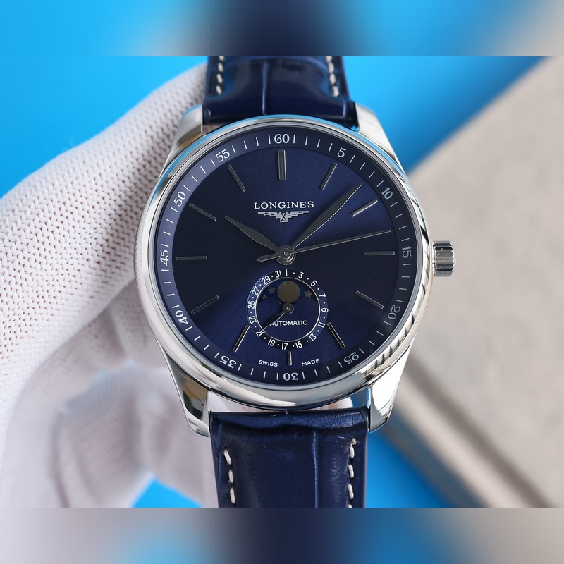 Longines Master Collection Moonphase 40mm Replica Watch Quality Craftsmanship-1
