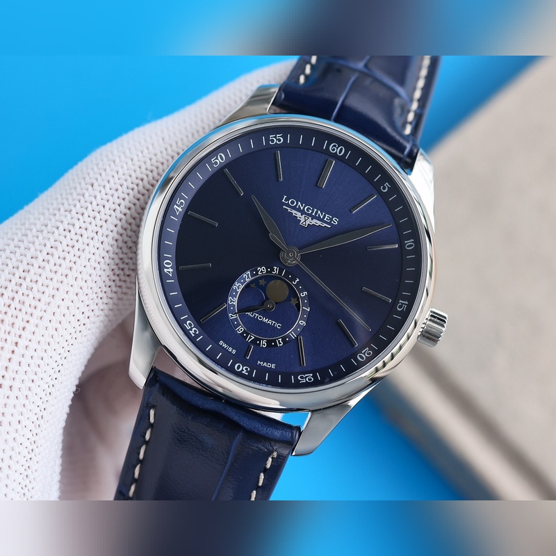 Longines Master Collection Moonphase 40mm Replica Watch Quality Craftsmanship-3