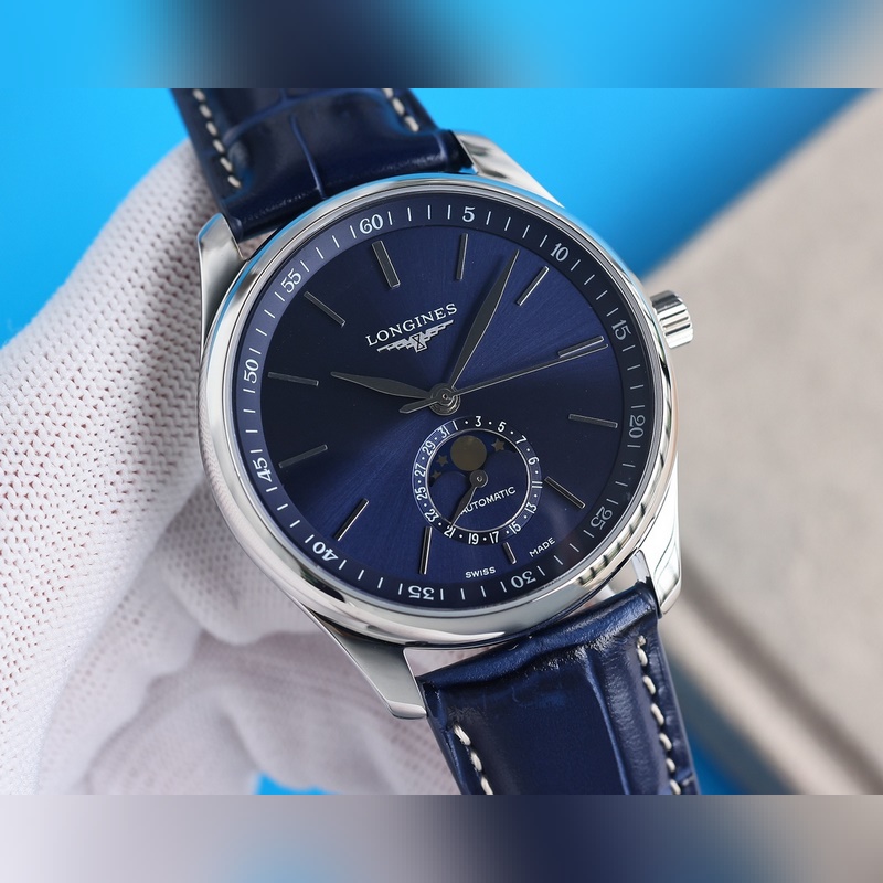 Longines Master Collection Moonphase 40mm Replica Watch Quality Craftsmanship-8
