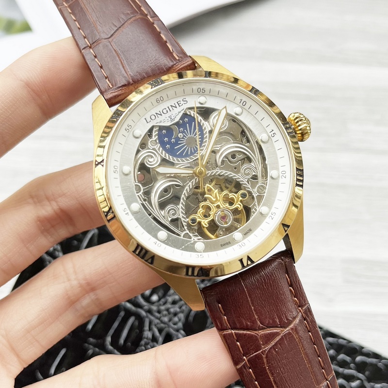 Longines Elegant Big Tourbillon Luxury Men's Replica Watch-4