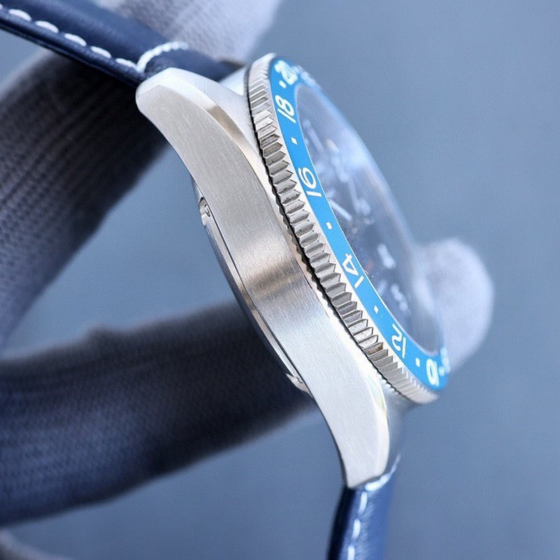 Longines Spirit Collection New Monotone GMT Replica Watch with Quality Craftsmanship-4