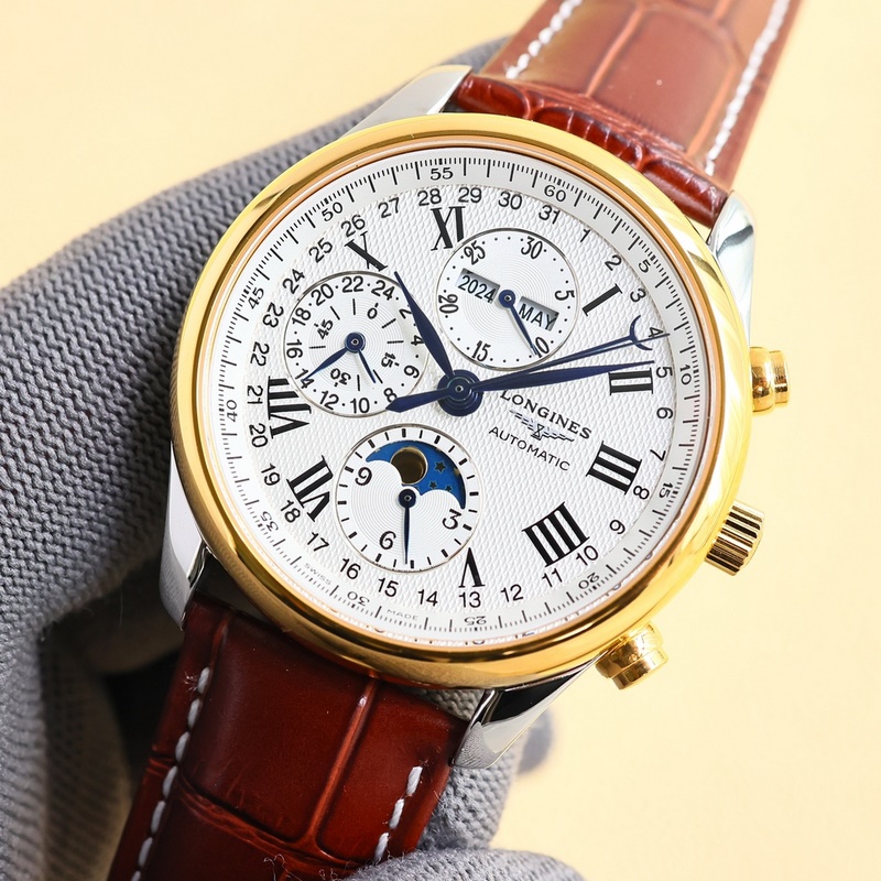Longines Master Collection Moonphase 40mm Upgraded Version-4