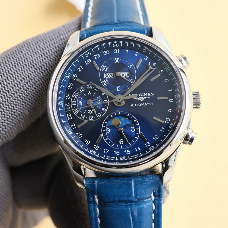 Longines Master Collection 8-Needle Moon Phase 40mm Upgrade Model-3