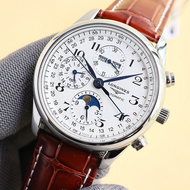 Longines Master Collection 8-Needle Moon Phase 40mm Upgrade Model-4