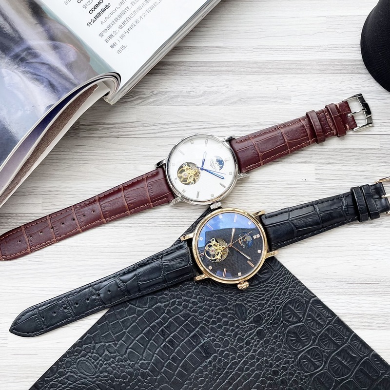 Longines Latest Design Big Tourbillon Elegant Men's Replica Watch-6