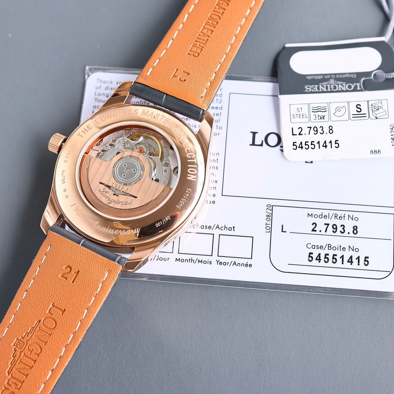 Longines Master Collection 190th Anniversary Replica Watch Premium QualityCelebrate Brand Heritage-7