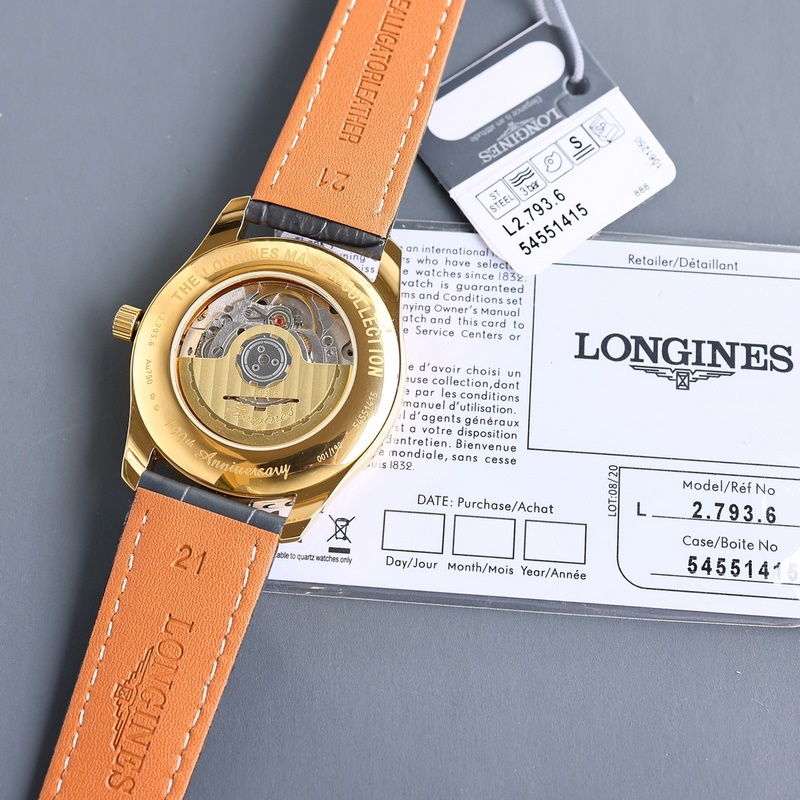 Longines Master Collection 190th Anniversary Limited Edition Replica Watch-8