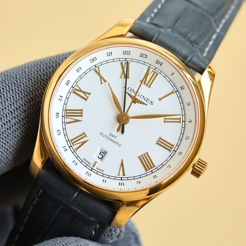 Longines Master Collection Classic Reissue GMT Dual Time Replica Watch New Release-3