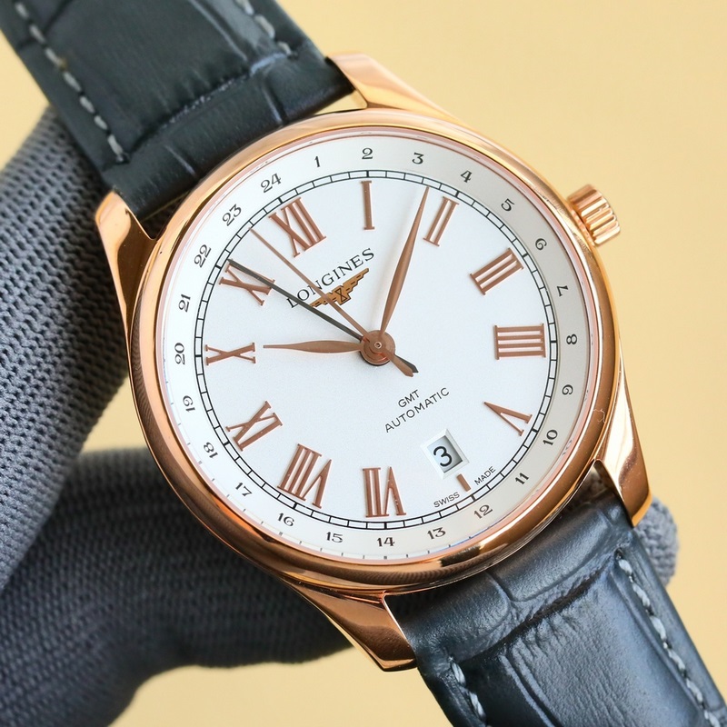 Longines Master Collection Classic Reissue GMT Dual Time Replica Watch New Release-4